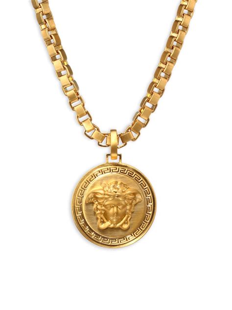 versace men chain|versace gold necklace for men.